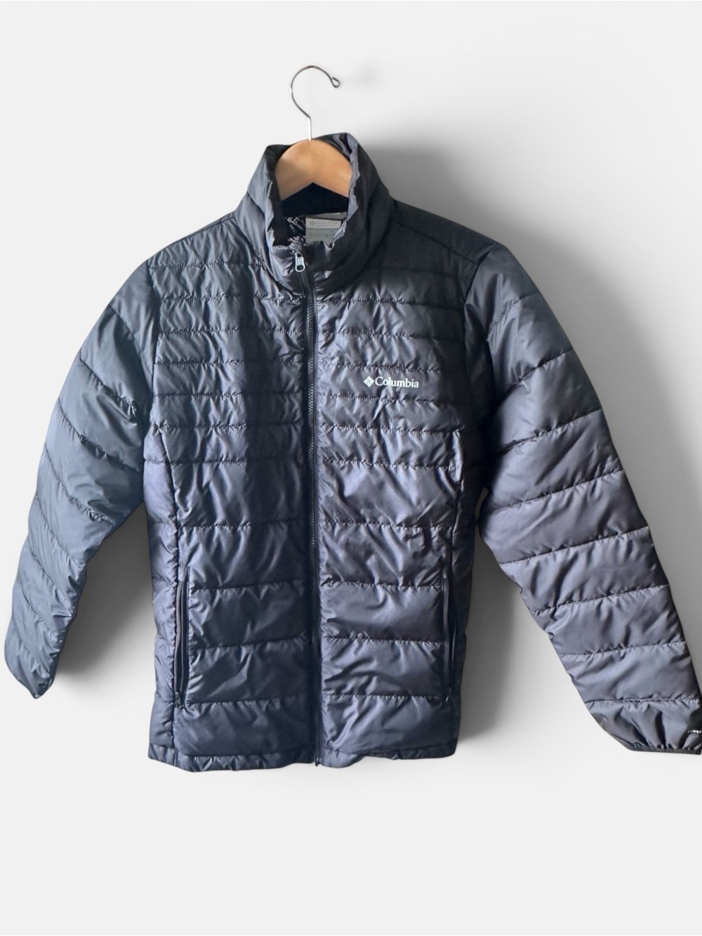 The North Face Women’s Black Lightweight omniheat Quilted Puffer Jacket Large